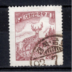 Sello Corea del Sur, Mi.274 (SG 317), Usado #, 200 ₩