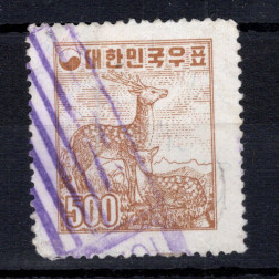 Sello Corea del Sur, Mi.276 (SG 319), Usado #, 500 South
