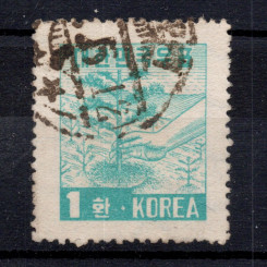 Známka Jižní Korea, Mi.157 (SG 199)#, 1 H Známka Jižní Korea, Mi.157 (SG 199)#, 1 H