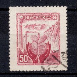 Briefmarke Südkorea, Mi.189 (SG 269)#, 50 H