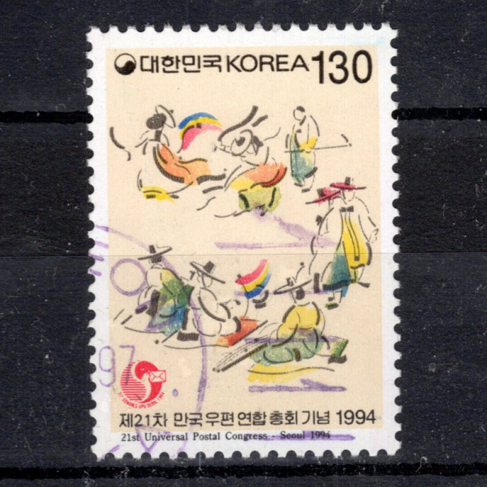 Stamp South Korea, Mi.1806A (SG 2112), Used #, 130 ₩