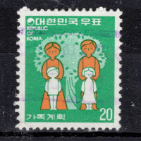 Sello Corea del Sur, Mi.1076 (SG 1277), Usado #, 20 ₩