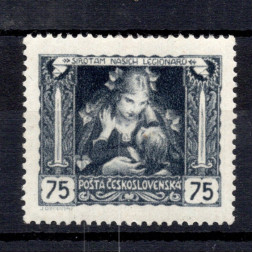Sello Checoslovaquia, Pof.30B (Pof. 30B), MNH, 75h