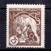Známka ČSR, Pof.28B**, 25h