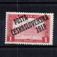 Známka ČSR, Pof.114**, III. typ, 1K