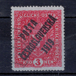 Známka ČSR, Pof.49I#, I. typ, 3K