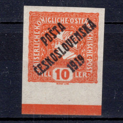 Známka ČSR, Pof.63**, 10h