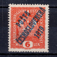 Známka ČSR, Pof.35**, I. typ, 6h