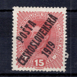 Známka ČSR, Pof.38**, II. typ, 15h