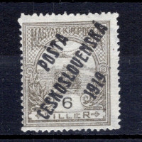 Známka ČSR, Pof.92**, III. typ, 6f
