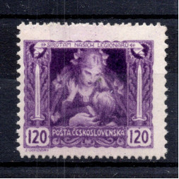 Briefmarke Tschechoslowakei, Pof.32B (Pof. 32B)*, 120h