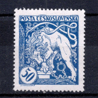 Známka ČSR, Pof.29A*, 50h