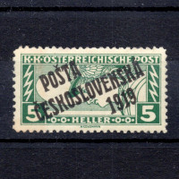 Známka ČSR, Pof.58A*, 5h