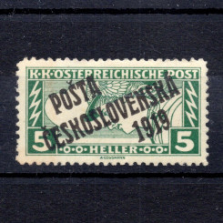 Známka ČSR, Pof.58A*, 5h