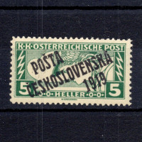 Známka ČSR, Pof.58A*, I. typ, 5h