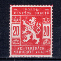 Známka ČSR, Pof.SK2*, 20h