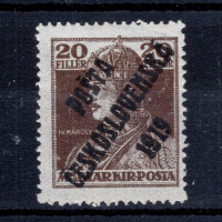 Známka ČSR, Pof.120*, III. typ, 20f