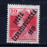 Známka ČSR, Pof.119*, II. typ, 10f