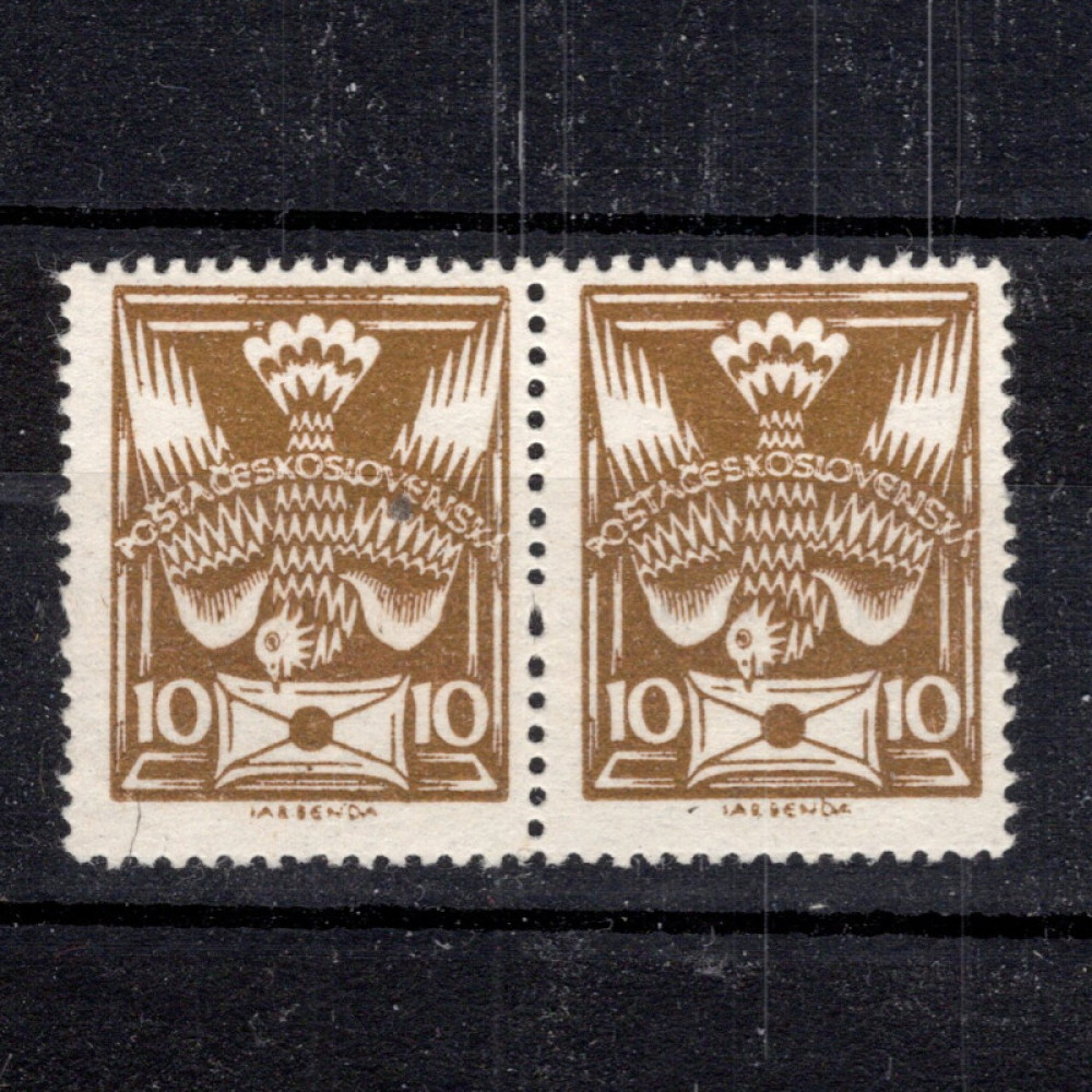 Dvojpáska ČSR, Pof.146**, 10h Dvojpáska ČSR, Pof.146**, 10h
