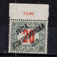 Známka ČSR, Pof.138**, II. typ, 20f Známka ČSR, Pof.138**, II. typ, 20f