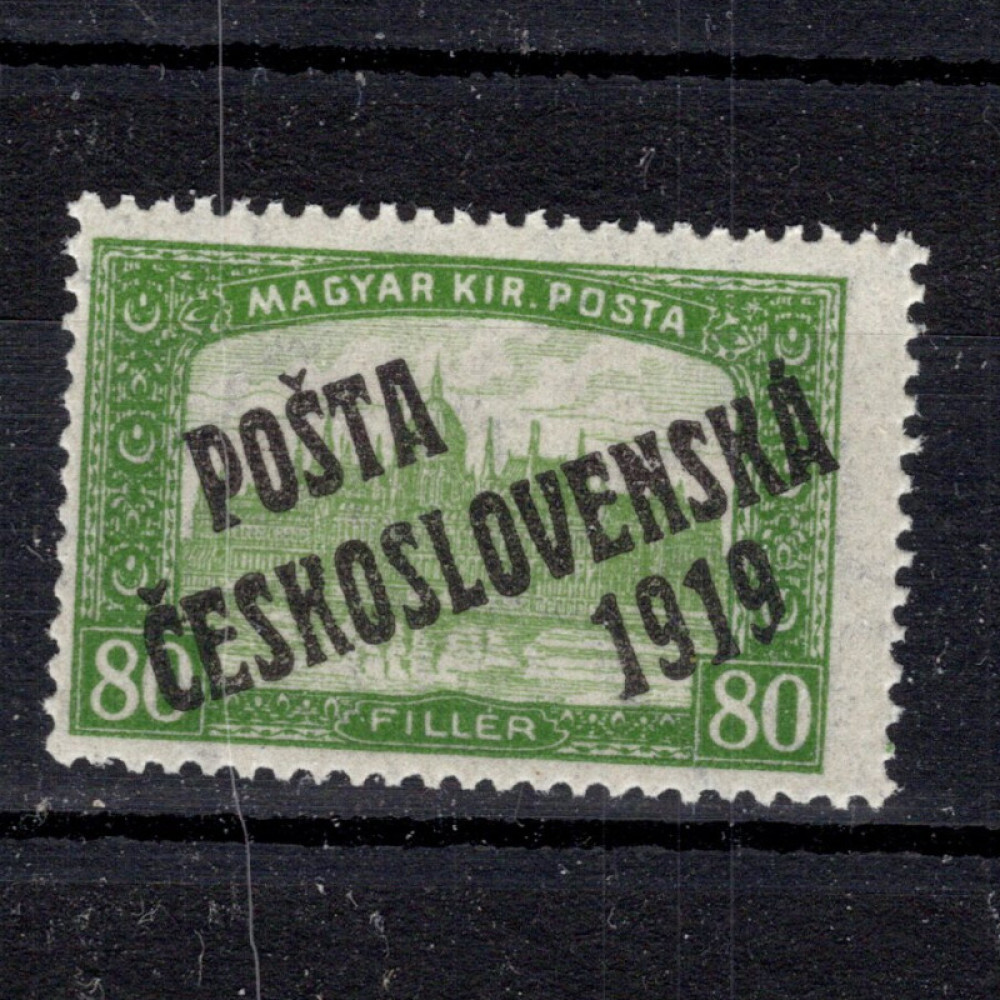 Známka ČSR, Pof.113**, II. typ, 80f Známka ČSR, Pof.113**, II. typ, 80f