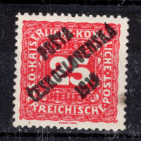 Známka ČSR, Pof.76*, 25h Známka ČSR, Pof.76*, 25h