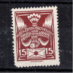 Známka ČSR, Pof.147**, 15h