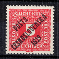 Známka ČSR, Pof.72**, I. typ, 5h Známka ČSR, Pof.72**, I. typ, 5h