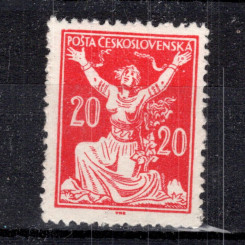 Známka ČSR, Pof.151**, 20h Známka ČSR, Pof.151**, 20h