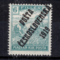 Známka ČSR, Pof.104**, IV. typ, 6f