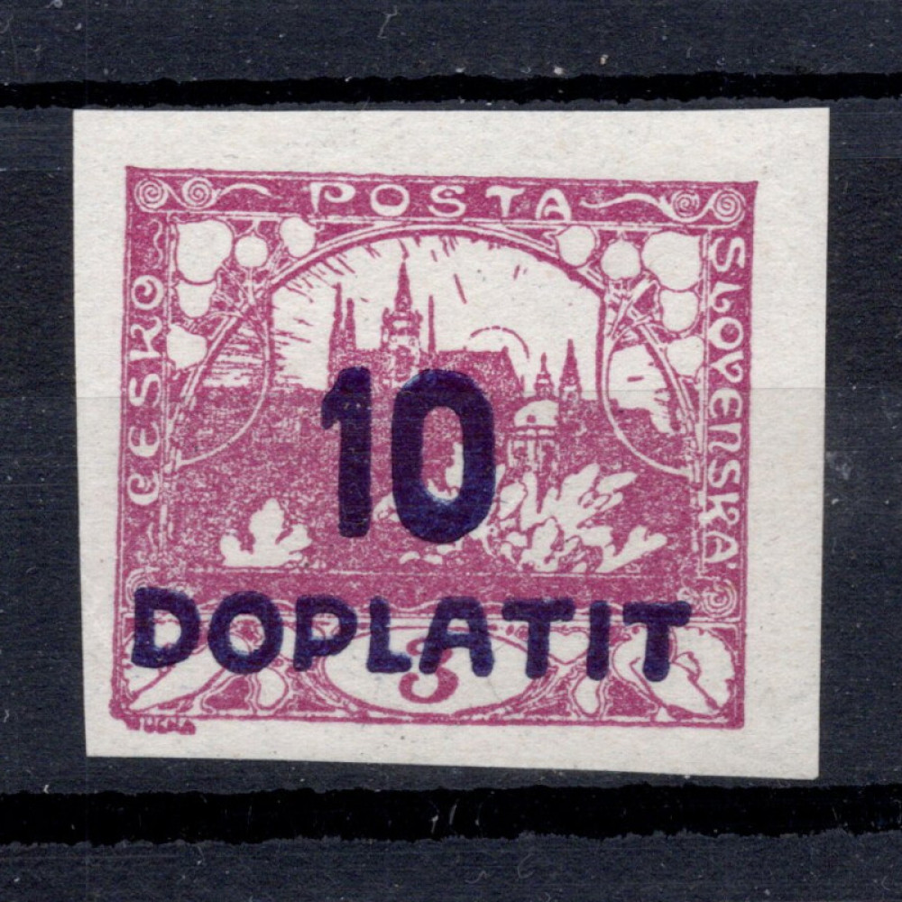 Známka ČSR, Pof.DL15**, 10 h Známka ČSR, Pof.DL15**, 10 h
