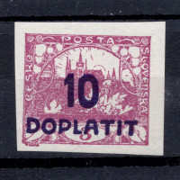 Známka ČSR, Pof.DL15**, 10 h Známka ČSR, Pof.DL15**, 10 h