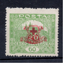 Selo Tchecoslováquia, Pof.171 (Pof. 171), MNH, 60+20h