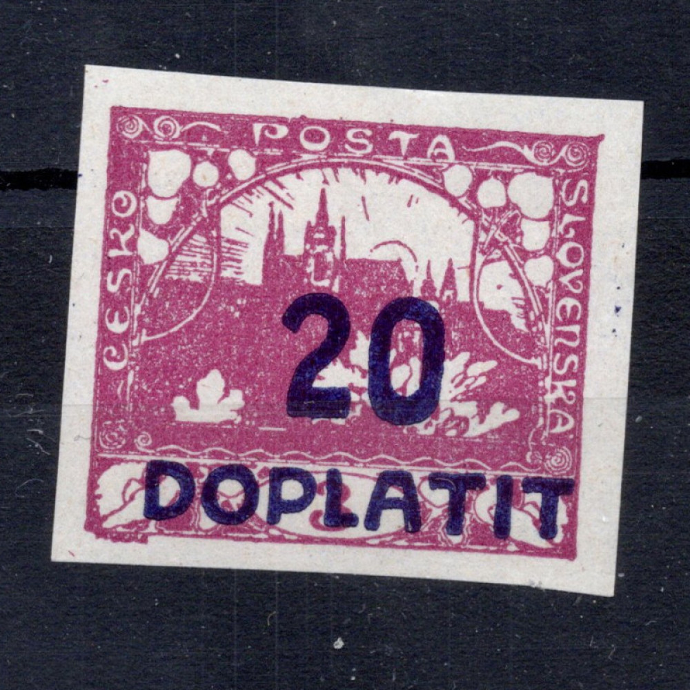Známka ČSR, Pof.DL16**, 20 h Známka ČSR, Pof.DL16**, 20 h