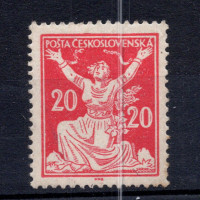 Známka ČSR, Pof.151**, 20h Známka ČSR, Pof.151**, 20h