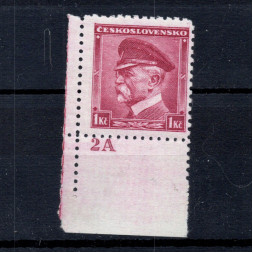 Sello Checoslovaquia, Pof.303 (Pof. 303), MNH, 1 Kč