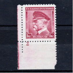 Briefmarke Tschechoslowakei, Pof.303 (Pof. 303)**, 1 Kč