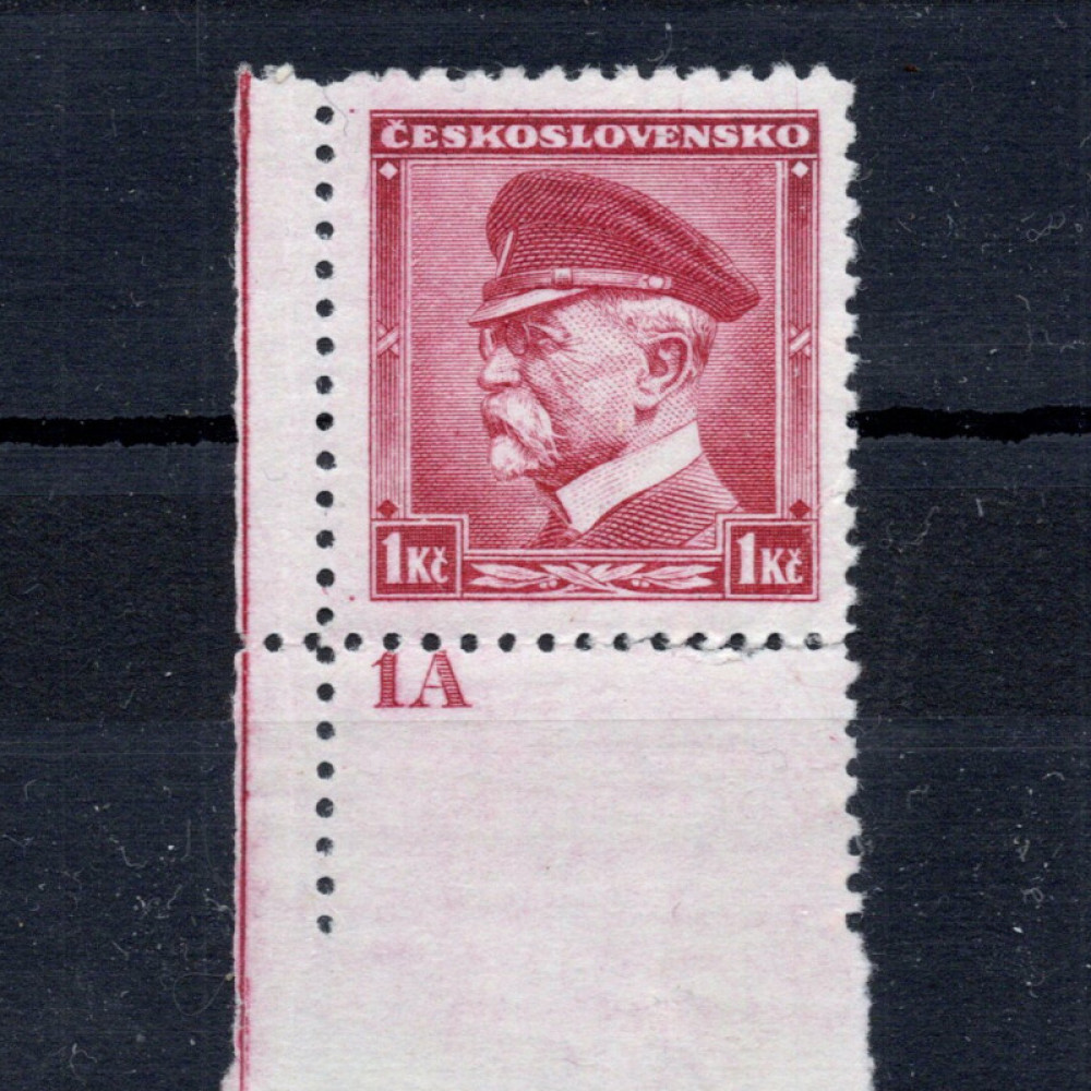 Známka ČSR, Pof.303**, 1 Kč Známka ČSR, Pof.303**, 1 Kč