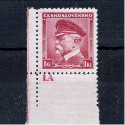 Briefmarke Tschechoslowakei, Pof.303 (Pof. 303)**, 1 Kč