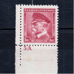 Briefmarke Tschechoslowakei, Pof.303 (Pof. 303)**, 1 Kč