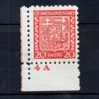Známka ČSR, Pof.250**, 20h Známka ČSR, Pof.250**, 20h