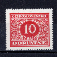 Známka ČSR, Pof.DL56**, 10 h