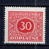 Známka ČSR, Pof.DL58**, 30 h