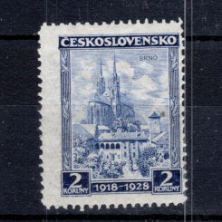 Známka ČSR, Pof.239**, 2 Kč