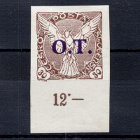 Známka ČSR, Pof.OT3*, 30h