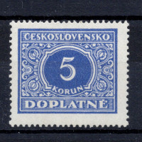 Známka ČSR, Pof.DL64*, 5 Kč