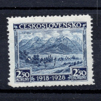 Známka ČSR, Pof.240*, 2,50 Kč