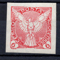 Známka ČSR, Pof.NV3*, 6h