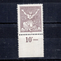 Známka ČSR, Pof.152*, 25h Známka ČSR, Pof.152*, 25h