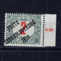 Známka ČSR, Pof.132*, I. typ, 2f Známka ČSR, Pof.132*, I. typ, 2f